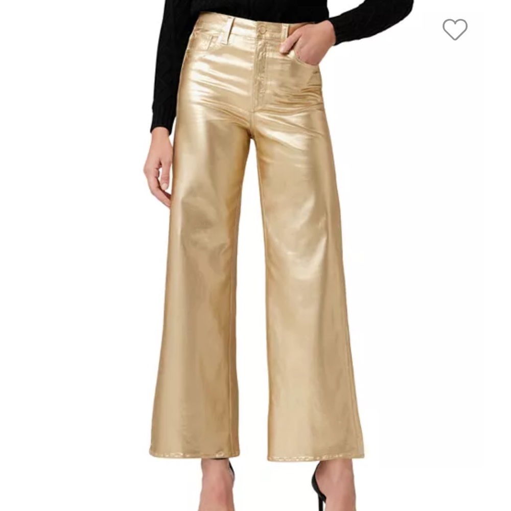 Joes Jeans Mia Metallic Gold size 27, NWT